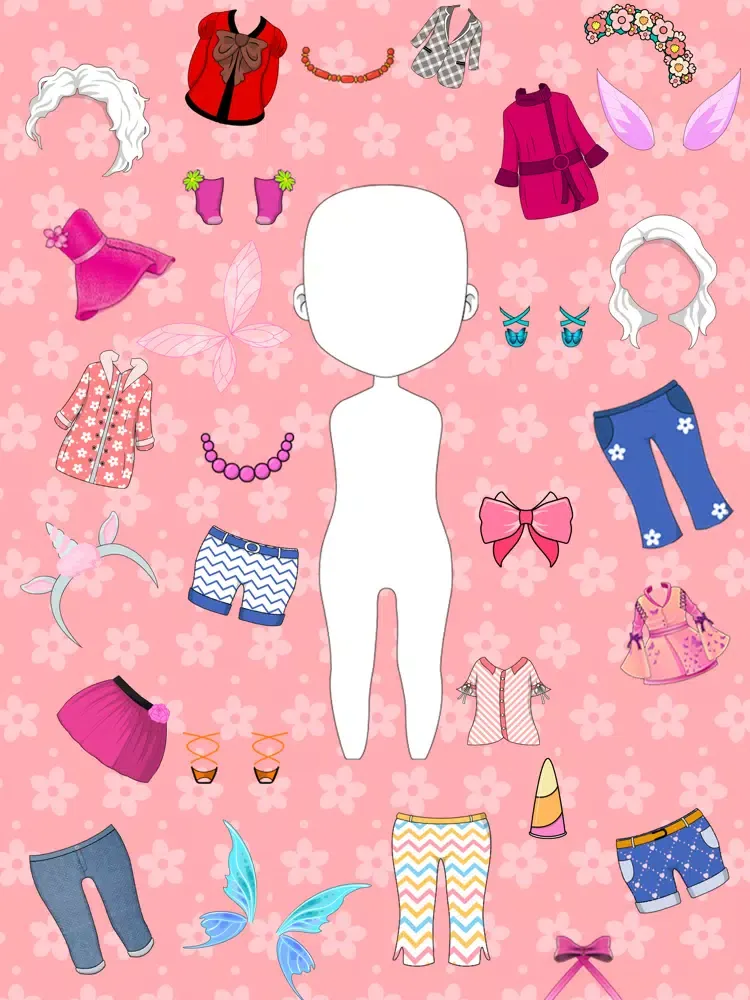 ภาพหน้าจอของ Chibi Doll Dresup : Avatar iPad 