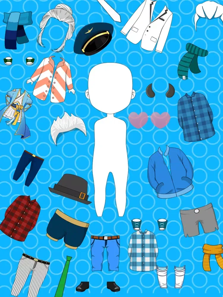 ภาพหน้าจอของ Chibi Doll Dresup : Avatar iPad 