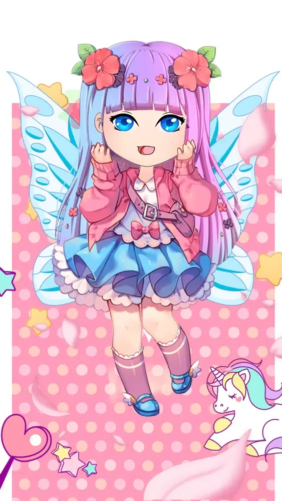ภาพหน้าจอของ Chibi Doll Dresup : Avatar