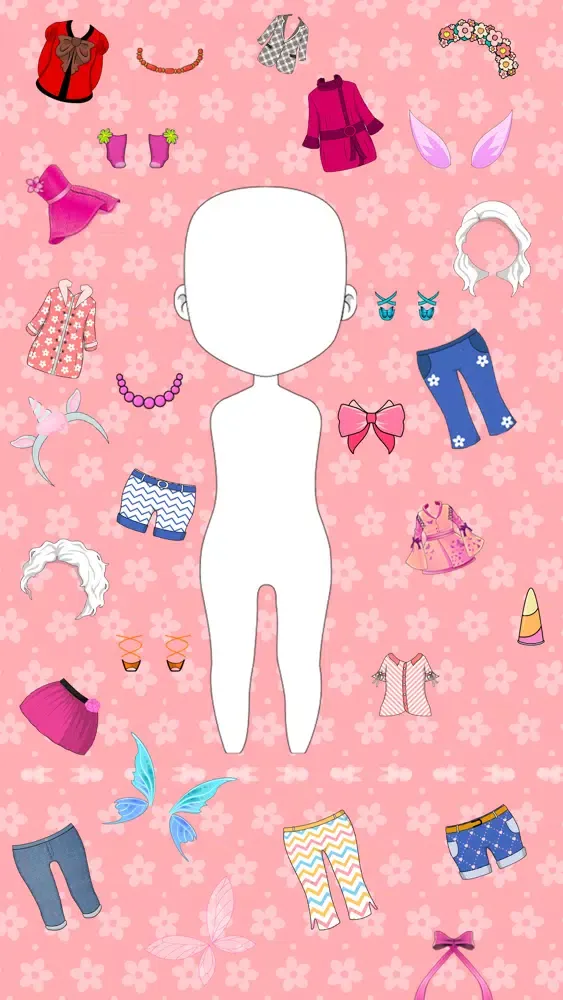 ภาพหน้าจอของ Chibi Doll Dresup : Avatar