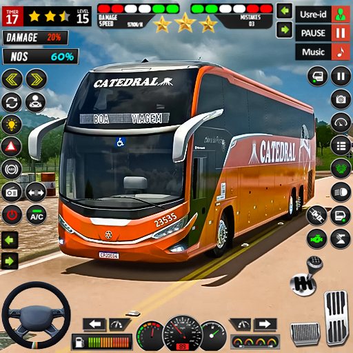 Bus Game Coach Bus Driving 3D