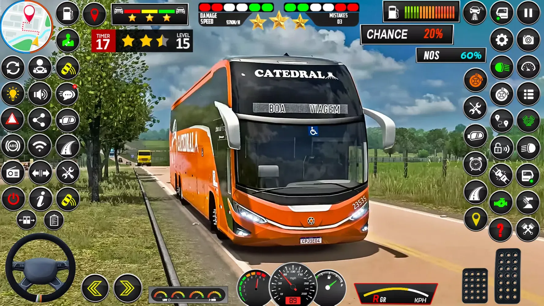 Bus Game Coach Bus Driving 3D Screenshots