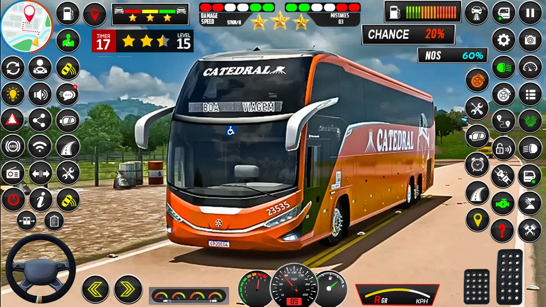 Bus Game Coach Bus Driving 3D Screenshots