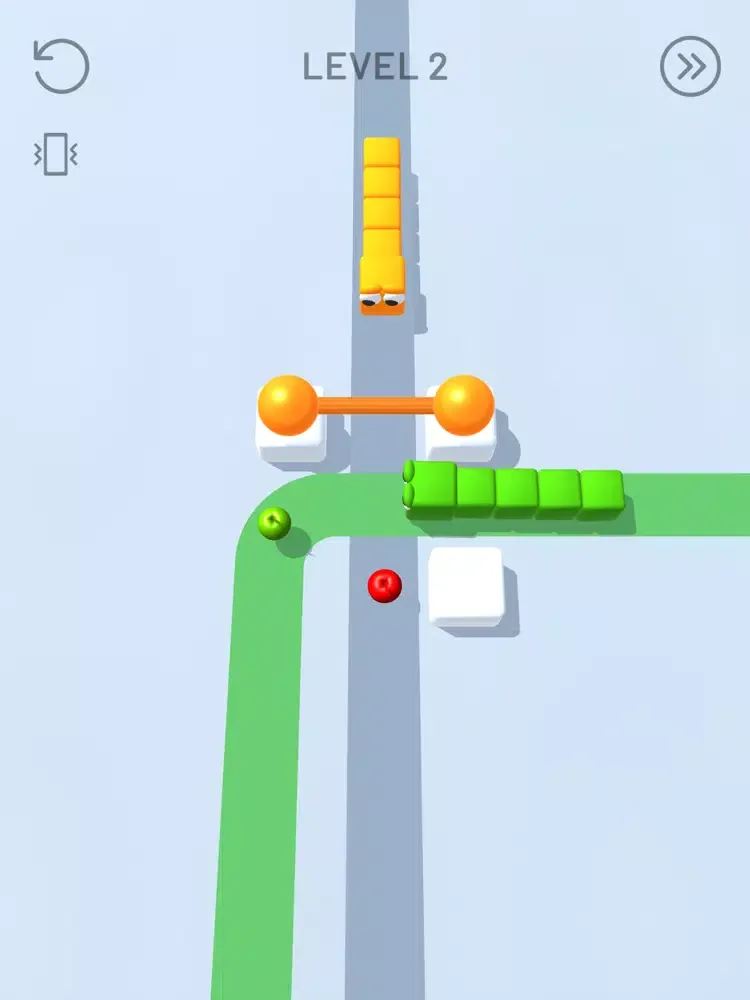 Tangkapan skrin Sneaky Fences - Snake Puzzle iPad 