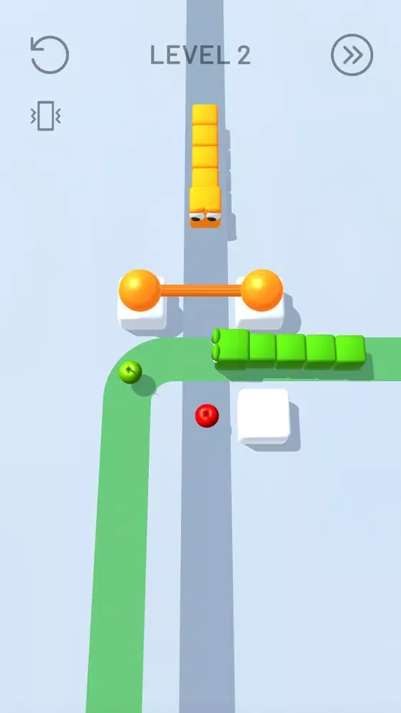 Tangkapan skrin Sneaky Fences - Snake Puzzle