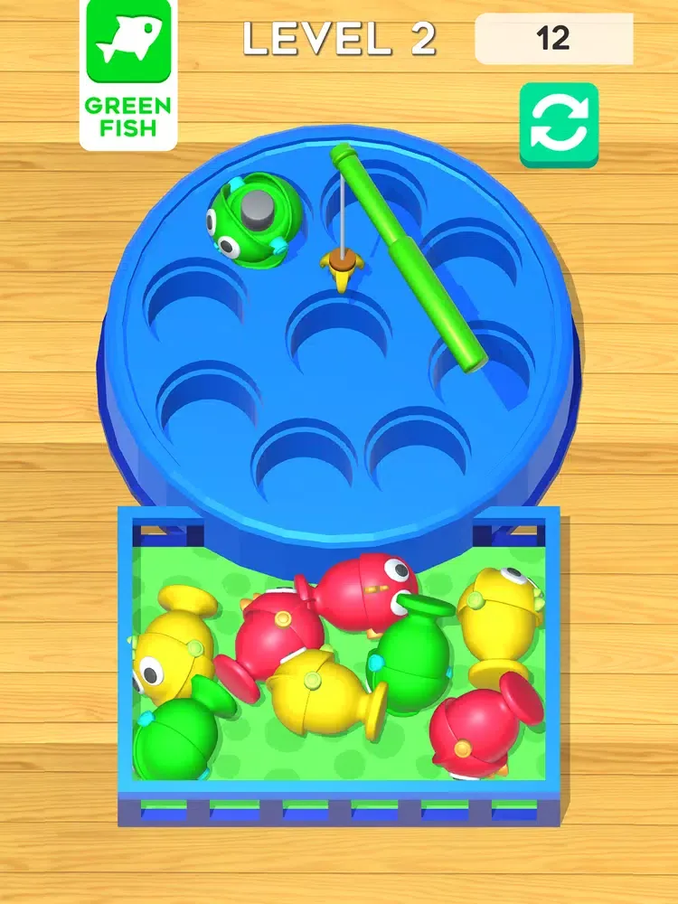 Tangkapan layar Magnetic Fish 3D iPad 