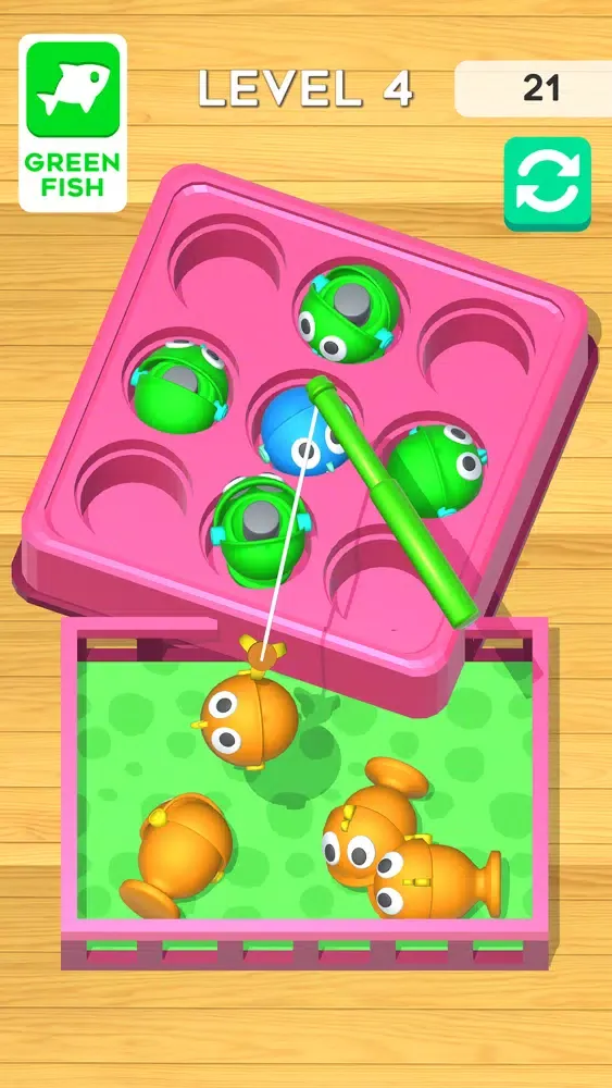Tangkapan layar Magnetic Fish 3D
