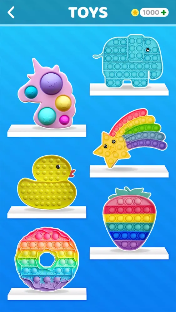 Zrzuty ekranu Pop it: Puppet Antistress Game