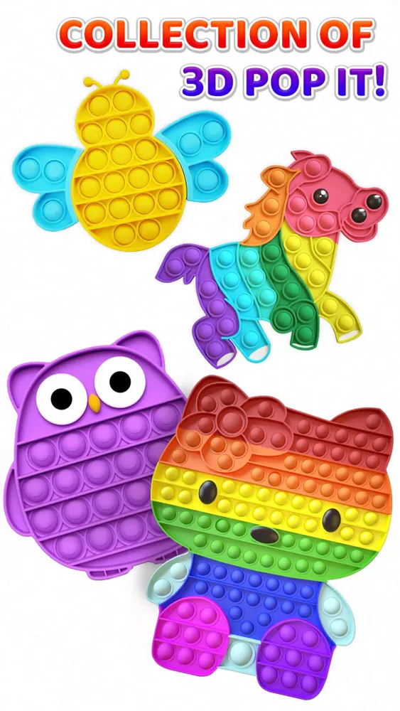 Zrzuty ekranu Pop it: Puppet Antistress Game