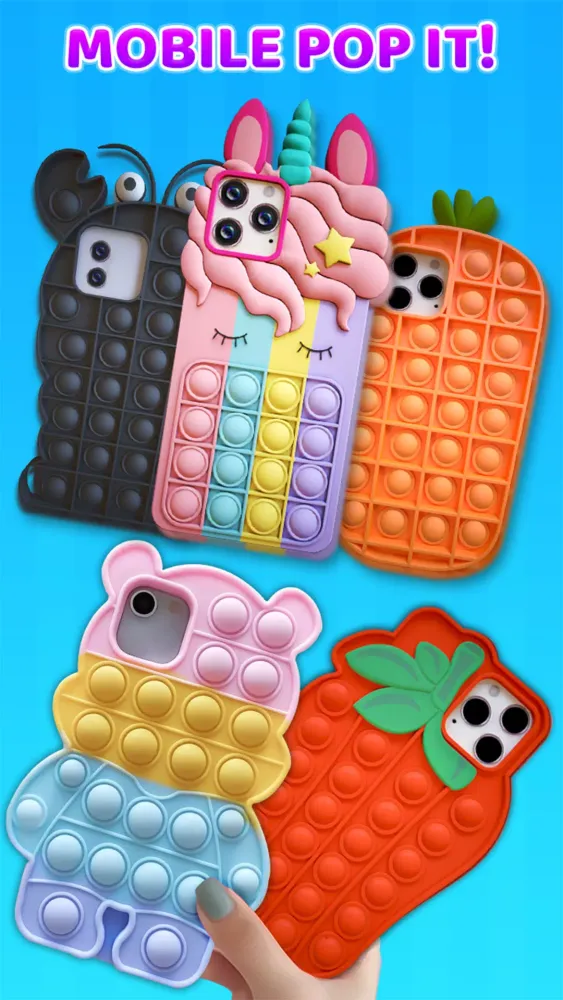Zrzuty ekranu Pop it: Puppet Antistress Game