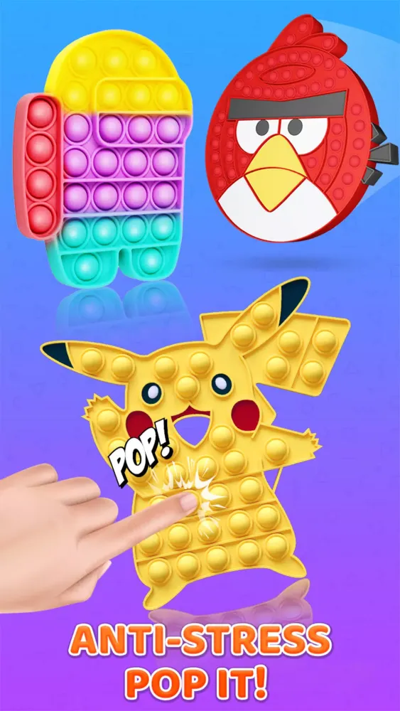 Zrzuty ekranu Pop it: Puppet Antistress Game