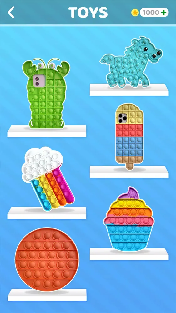 Zrzuty ekranu Pop it: Puppet Antistress Game