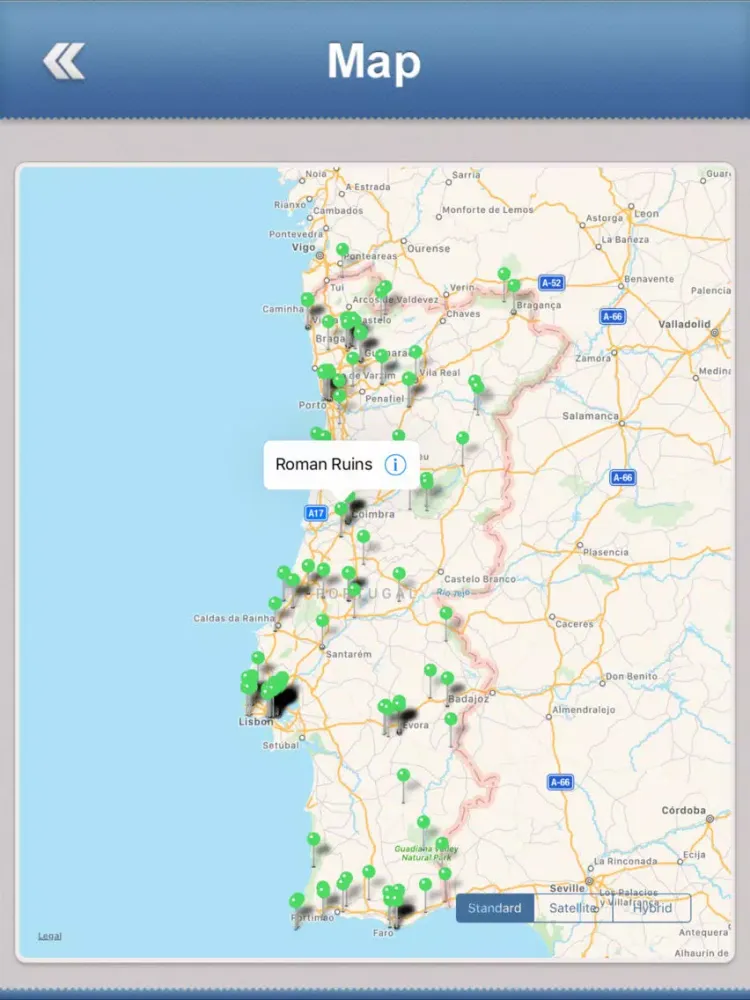 تصاویر Portugal Offline Guide iPad 