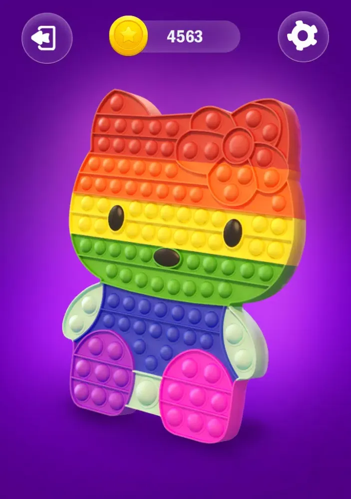 Antistress Rainbow Popit Toys Screenshots