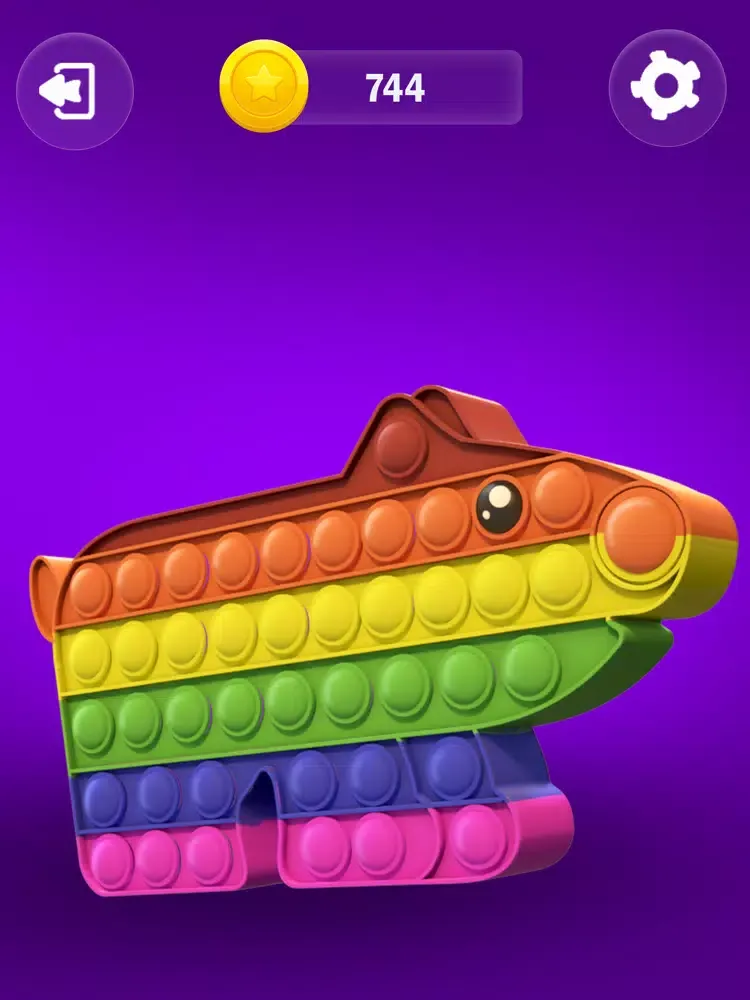 Pop it 3D ASMR fidget toy iPad  Screenshots