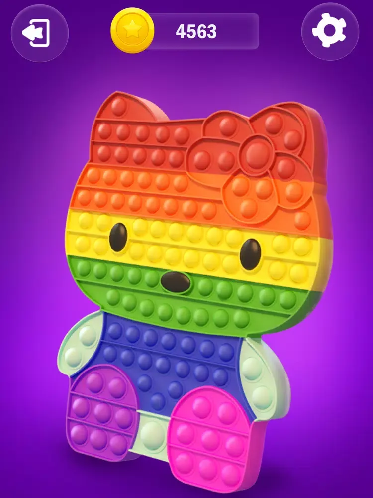 Pop it 3D ASMR fidget toy iPad  Screenshots