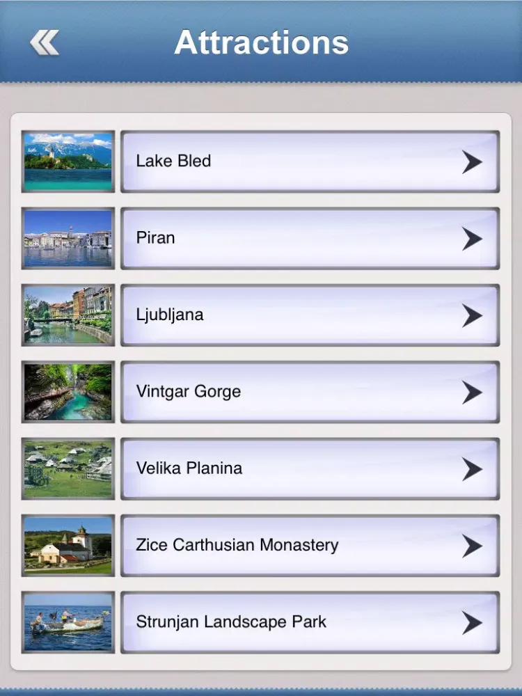 Captures d'écran de Slovenia Essential Travel Guide iPad 