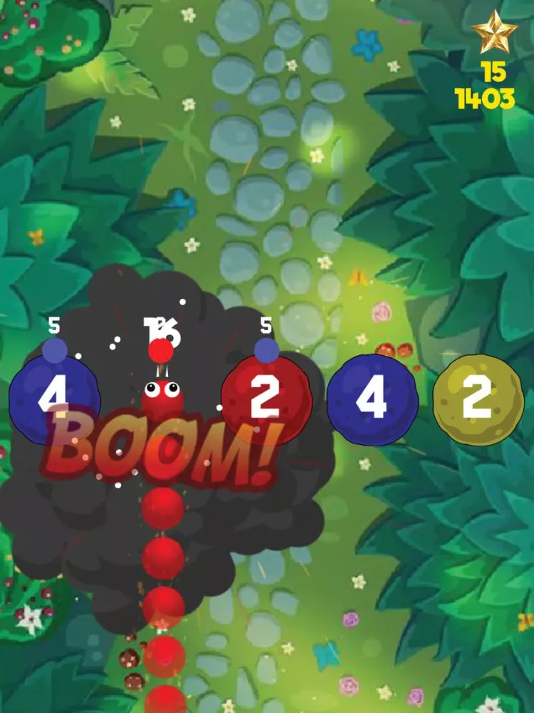 Captures d'écran de Snake Shooter Ball Smash iPad 