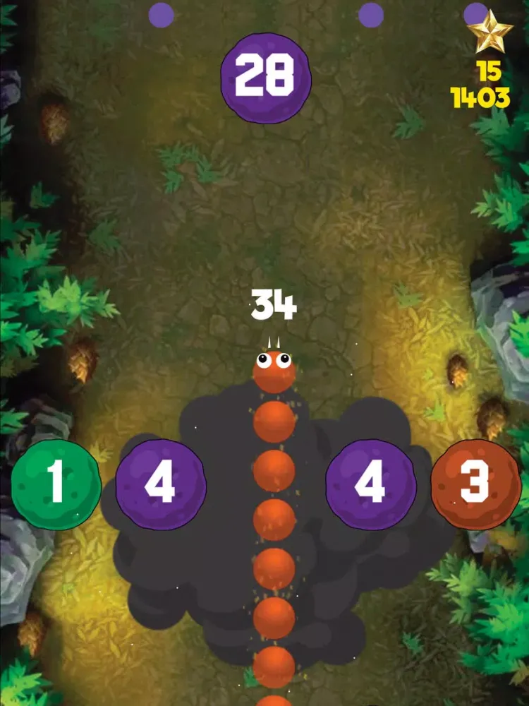 Captures d'écran de Snake Shooter Ball Smash iPad 
