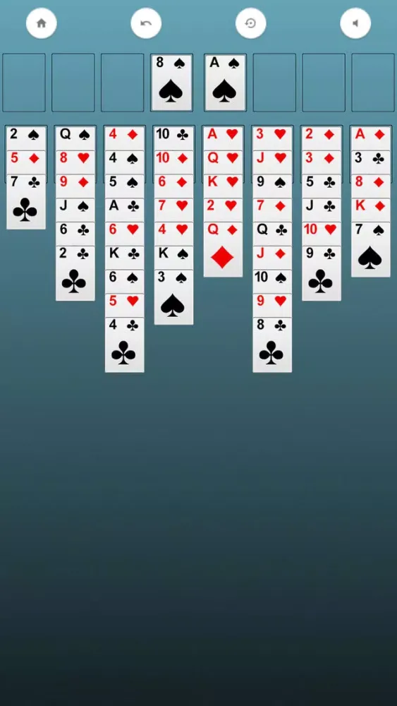 Tangkapan layar Freecell Solitaire Classic
