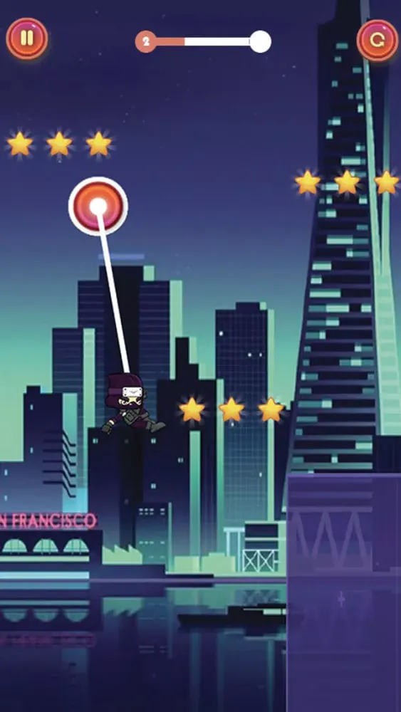 Swing Rope Hero Ninja Jump應用截圖