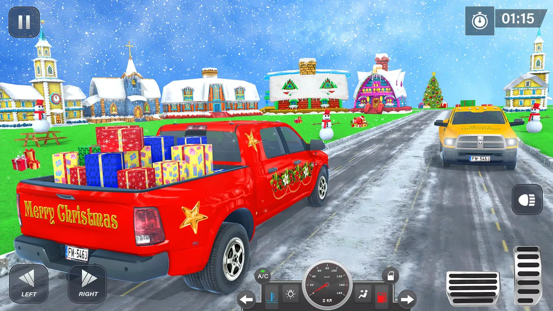 Santa Transporter Truck Games Screenshots