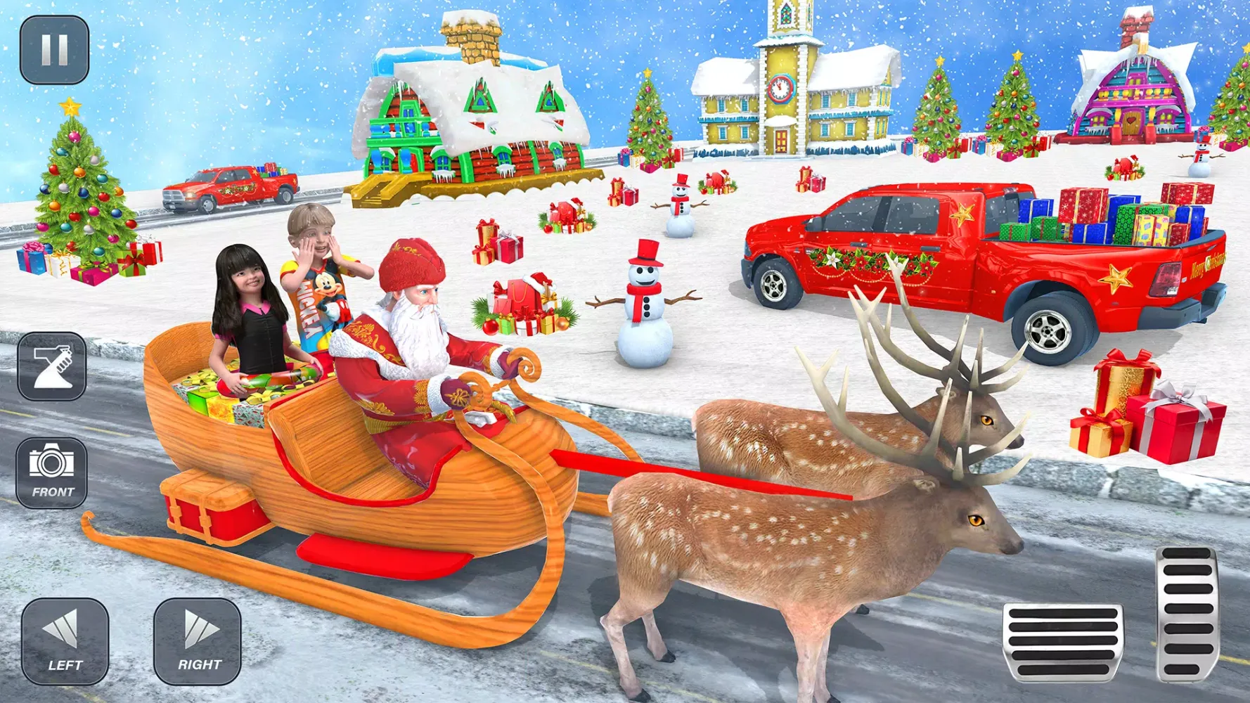 Santa Transporter Truck Games Screenshots