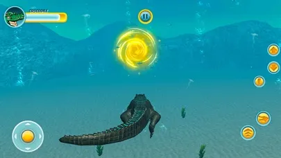 Underwater Alligator Attack سکرین شاٹس