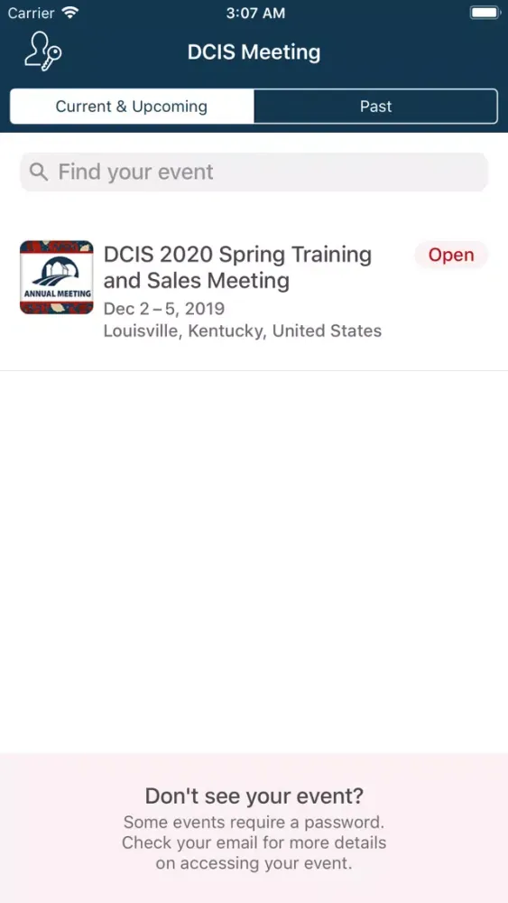 Tangkapan layar DCIS Annual Meeting