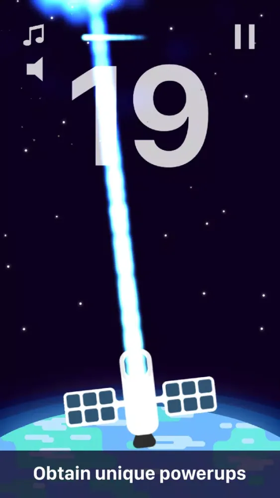 Tangkapan layar Asteroid Storm - CGB Studios