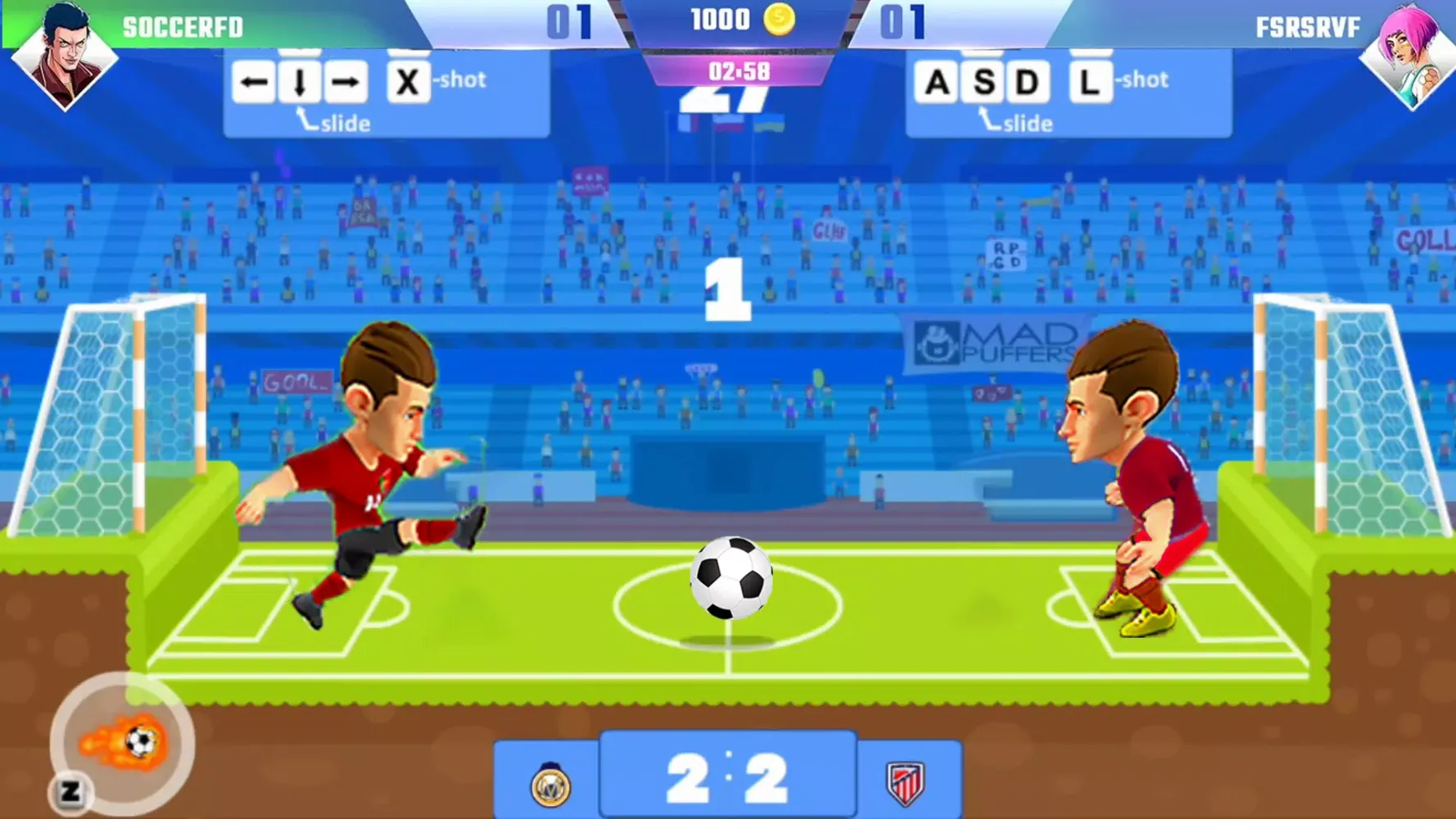 Mini Football Offline Game Screenshots