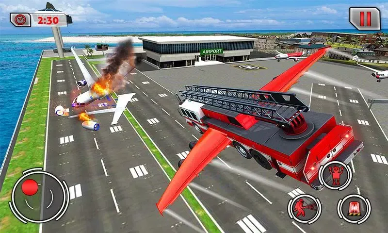 Fire Truck Games: Robot Games Screenshots
