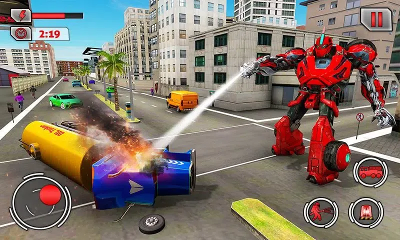 Fire Truck Games: Robot Games Screenshots
