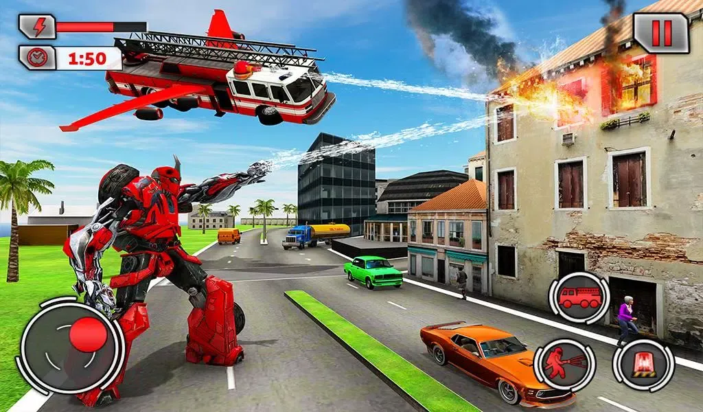 Fire Truck Games: Robot Games Screenshots