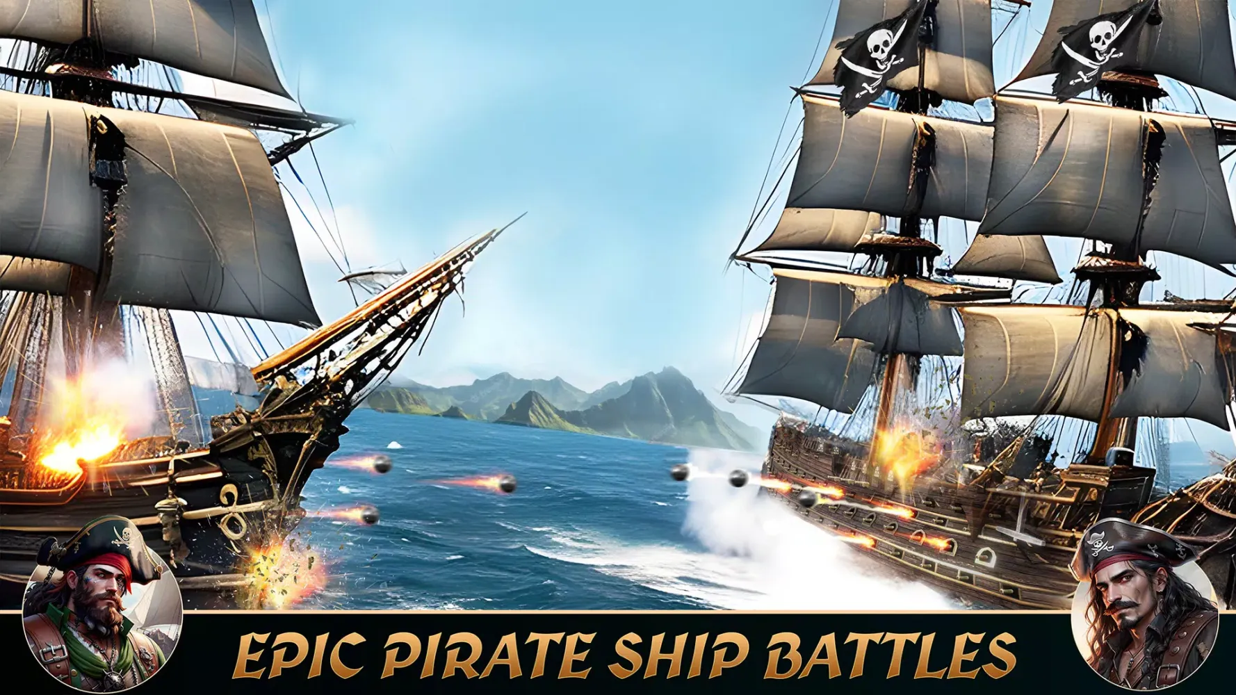 Captures d'écran de Pirate Ship Games: Pirate Game