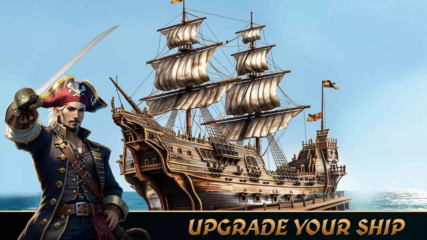 Captures d'écran de Pirate Ship Games: Pirate Game