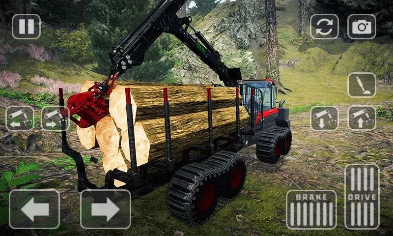 Lumberjack Simulator Truck Sim应用截图