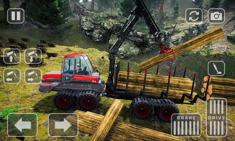 Lumberjack Simulator Truck Sim应用截图