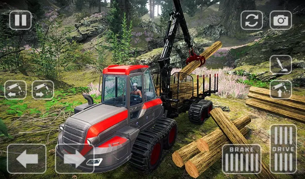 Lumberjack Simulator Truck Sim应用截图