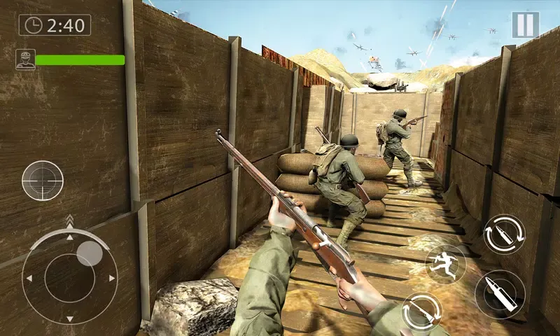 Zrzuty ekranu D-Day World War 2 Army Games