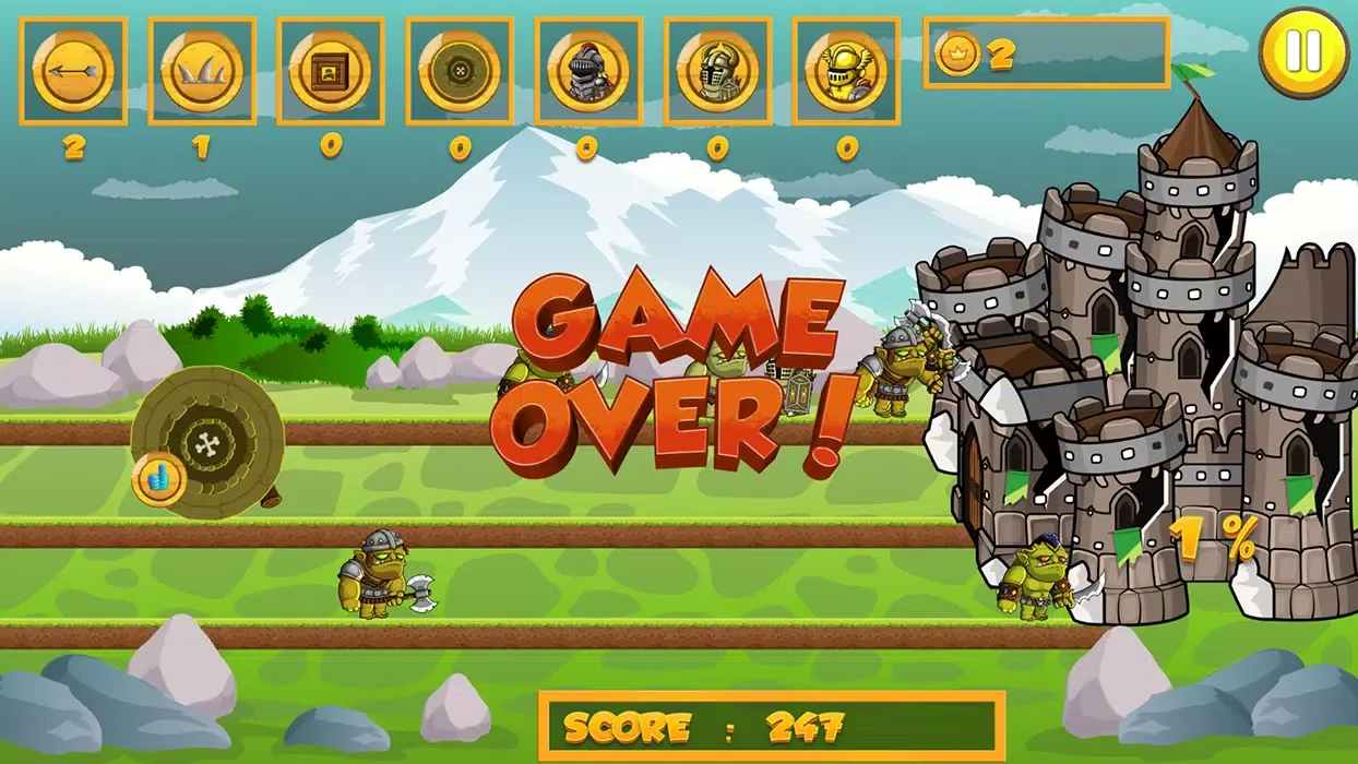 Скриншоты Knight vs Orc