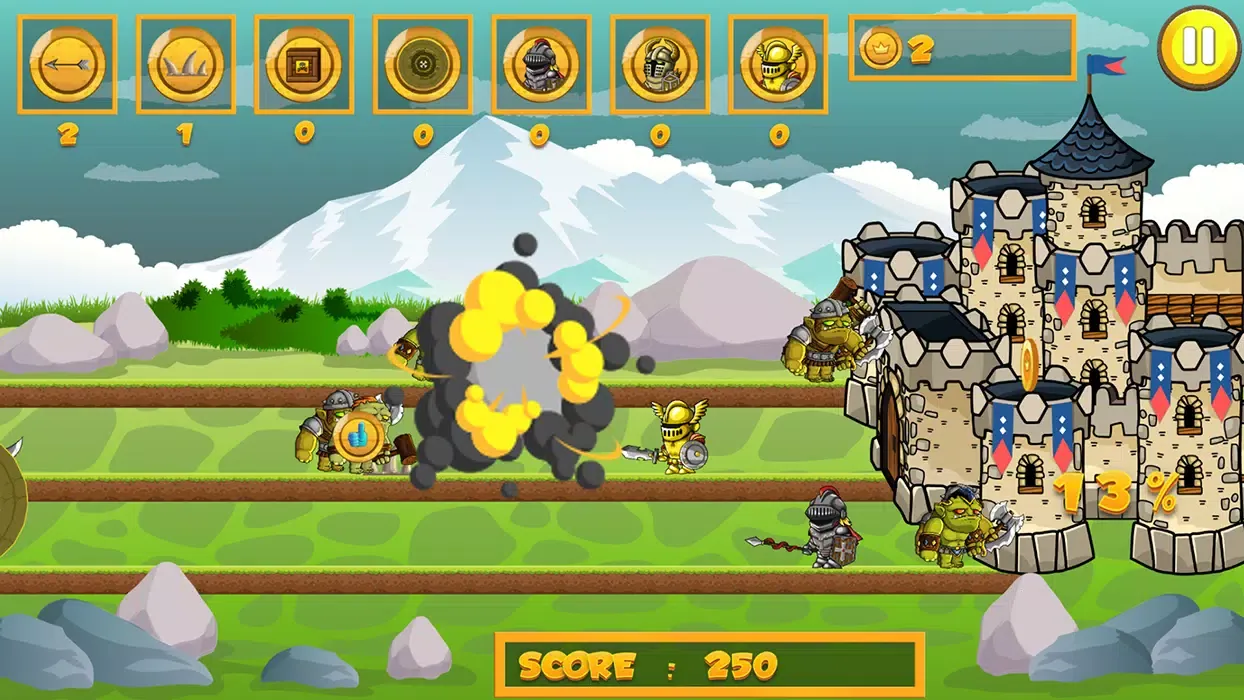 Скриншоты Knight vs Orc