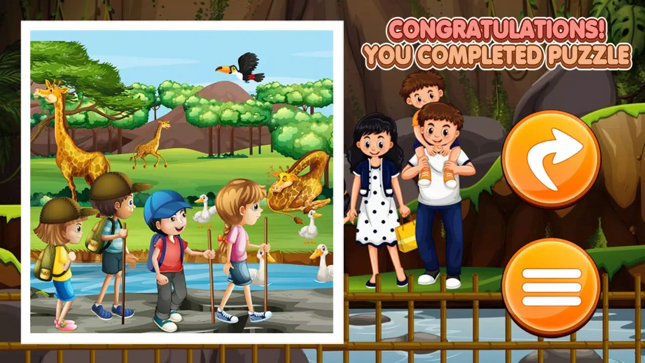 Zoo Jigsaw Puzzle Screenshots
