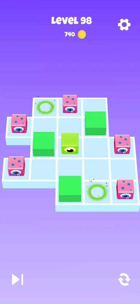 Capturas de tela do Jelly Push