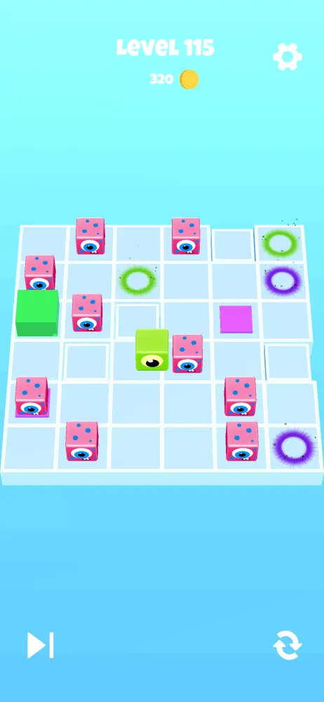 Capturas de tela do Jelly Push