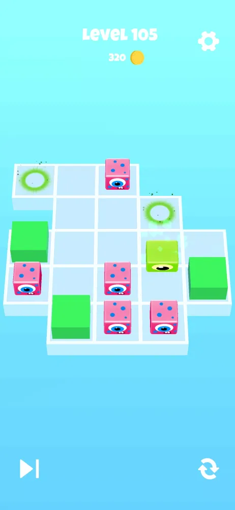 Capturas de tela do Jelly Push