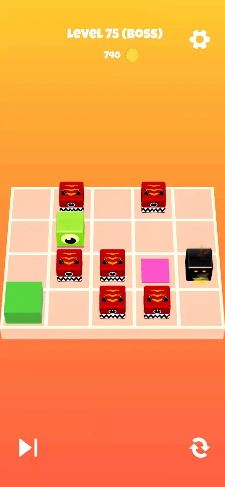 Capturas de tela do Jelly Push