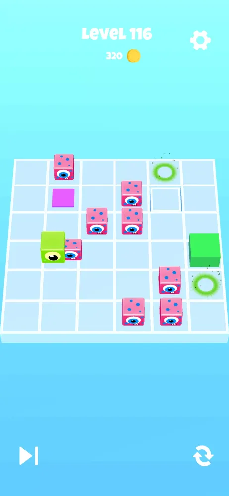 Capturas de tela do Jelly Push