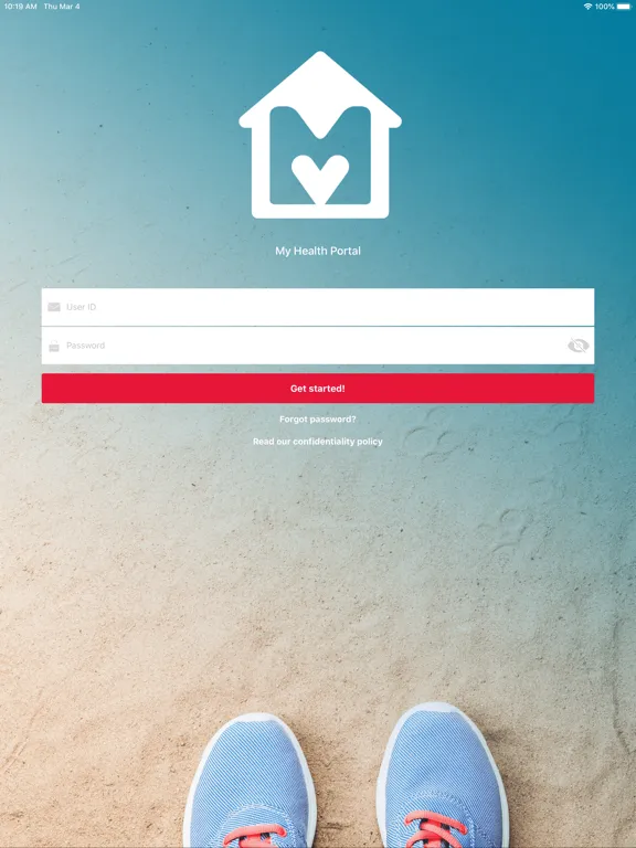 My Health Portal iPad  سکرین شاٹس