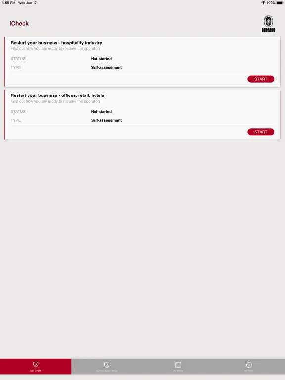 iCheck - Bureau Veritas iPad  Screenshots